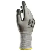 Mapa Krytech POLYURETHANE GLOVES 1-Pair Cut Protection, Black/Grey-Size 6,7 Or 8