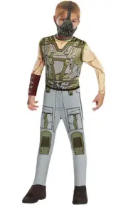LICENSED BANE DARK KNIGHT RISES CHILD BOYS FANCY DRESS HALLOWEEN COSTUME