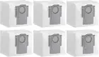 6 Pcs Dust Bags for Roborock S8+/ S7 MaxV Ultra/ Q7+ Robot Vacuum Cleaner