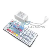 44 Key IR Remote Controller Dimmer 12V for 5050 3528 SMD RGB LED Strip Light