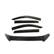 TRADIESCHOICE Bonnet Protector & Weathershields for Isuzu D-Max Dmax 2012-2016 - Window Visors Included