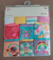 Girls 10 Pack Bikini Style Underwear Size 14 NWT