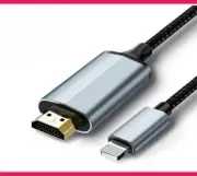 Lightning to HDMI Adapter, HDMI Cable for Iphone to TV Compatible with iPhone