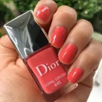 在飛比找蝦皮購物優惠-💅全新Dior專櫃正品 迪奧 指甲油#445 🖍柚色玫瑰🖍亮