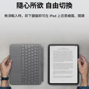 Logitech 羅技 Combo Touch 鍵盤保護套 適用 iPad 10 Air 4 5 保護殼 LOGI126