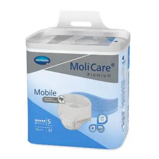 【MoliCare 安加適】彈性貼身復健褲S號_56片/箱(德國原裝_褲型成人紙尿褲)