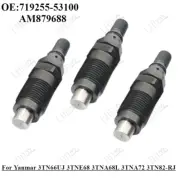3 Pcs Fuel Injector 719255-53100 For Yanmar 3TN66UJ 3TNE68 3TNA72 3TN82-RJ