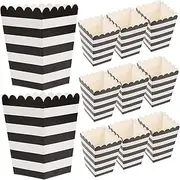 24pcs Boxes Popcorn Box Popcorn Bowl Disposable Cake Containers Popcorn Buckets French Fries Party Snack Container Snacks Containers for Kids Movie Candy Packing Box Paper Child
