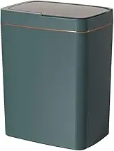 15/18L Smart Sensor Trash Can Waterproof Intelligent Touchless Trash Can Quiet Auto Motion Sensor Rubbish Can Rechargeable for Bathroom