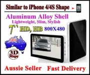 Latest 2D/3D Map 7"GPS HD HB Car Navigation Smart HQ New iPhone 4/4S Slim Shape