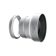 Freewell 1.5X Telephoto Lens. for FUJI X100VI X100V (Silver)