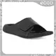 ECCO 2ND COZMO W 科摩休閒柔軟皮革涼拖鞋 女鞋 黑色