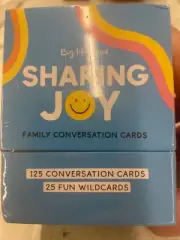 Sharing Joy Family Conversation Cards - 150 cards that bring families closer
