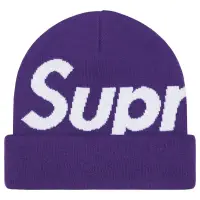 在飛比找蝦皮商城優惠-SUPREME FW23 BIG LOGO BEANIE 毛