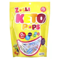 在飛比找iHerb優惠-[iHerb] Zollipops 生酮棒棒糖，水果味，5.