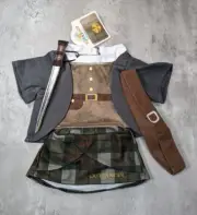 Build a Bear NEW Outlander Jamie Fraser Costume