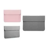 13.3inch Pouch Laptop Bag Cover Pu Leather Sleeve Case Macbook Air Pro Dell