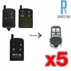 5 x ECA Gate/Garage Remote Control Compatible Electronic Engineering Australia