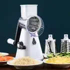 Kitchen Vegetable Food Multifunction Manual Rotary Drum Grater Slicer Chopper