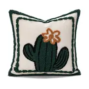 45*45cm Flower Tufted Cushion Cover Pillow Cover Pillow Case for Decorative Throw Sofa Couch Bed Chair Living Room Bedroom