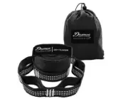 Hammock Tree Straps, Best 10 FT Long 20+1Loops Adjustable Suspension Straps, 100