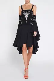 Sass & Bide PHOENIX bodice long sleeve dress size 10 /40