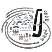 MAMBA Turbo Oil & Water Line Kit Mitsubishi 6G72T 3000GT VR4 Stealth TD04