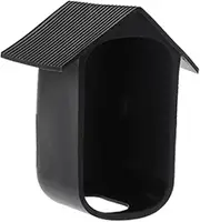 Ronyme Protective Cover for Eufycam 2C Silicone Case Indoor and Outdoor Small Weather Resistant Silicone Skin Protective Shell for Home Security, Black