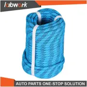 Labwork High Stronger 3/8" × 100' Braid Polyester Rope Arborist Tree Climb Rope