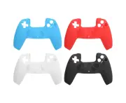 4Pcs Game Gamepad Handle Silicone Case Protective Sleeve Accessory for PS5 Game Console