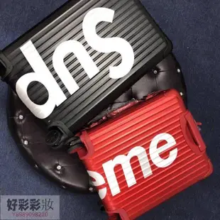 Supreme x Rimowa Salsa Deluxe 聯名鋁鎂金登機箱旅行箱·美妝精品小屋