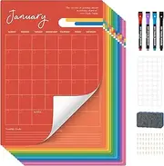 Ospelelf Undated Calendar 2025 Large 32'' x 48'' Dry Erase Calendar for Wall 12 Month Laminated Calendar Monthly Office Calendar