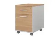 GP Potenza Mobile Pedestal with 1 Drawer & 1File Drawer
