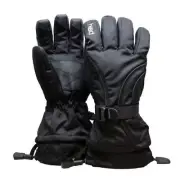 NWT NEW Head Junior Ski SNOWBOARD Winter Glove DUPONT SORONA insulated M, Black