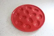 Fiestaware Scarlet Egg Platter NEW
