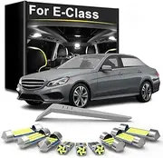 Car Interior LED Lights License Plate Lamp, For Mercedes Benz MB E-Class W210 W211 W212 S210 S211 S212 A207 C207
