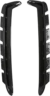 2pcs Side Air Vent Trim Carbon Fiber UV Resistant Stylish and Durable Replacement for GT350 2018 to 2021 and GT500 2019 to 2021