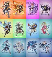 NFC Tag Game Cards for Fire Emblem: ThreeHouses - 12pcs Cards with Case