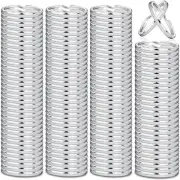 200 PCs Key rings, AU Split Key Rings Bulk for Keychain and Crafts Car Keys Bulk