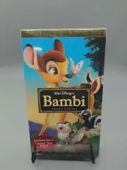 Bambi (VHS, 2005) Platinum Special Edition Disney DIGITALLY MASTERED Sealed