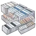 3PCS Washable Bra Socks Panty Storage Boxes Set Home Dormitory