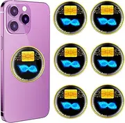 6 Pcs Cell Phone Protection Stickers | 99% Effective Shield & Neutralizer | Compatible with Smartphones, Laptops, Tablets, TVs, Monitors & All Electronic Devices