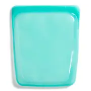 Stasher Half Gallon 1.92L/26cm Silicone Bag Reusable Food Storage Pouch Aqua