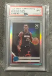 KENDRICK NUNN 2019 OPTIC HOLO NO NAME RC! PSA MINT! (ROY RUNNER-UP)