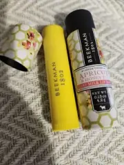 Beekman 1802 Goat Milk Lip Balm APRICOT & HONEY TEA New 0.15 oz.