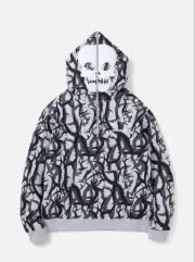 Bape X Nbhd - Trial Camo Two Face Hoodie