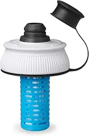 HydraPak Breakaway+ Filter Cap - Water Filtration Accessory - Fast Flow - Fits Bike and Sport Squeeze Bottles, Perfect for Cycling, Outdoor Activities, Travel and Emergency Preparedness