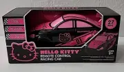 Hello Kitty Remote Control Race Car Sanrio Drift Racing Black Pink RC NIB