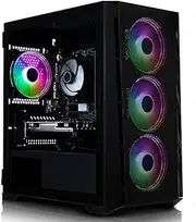 ADMI Gaming PC: Intel i5 12400F 4.40GHz • RTX 4060 Ti Graphics • 16GB 3200MHz DDR4 • 1TB SSD • Black Mesh RGB Case • WIFI • Windows 11