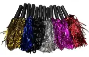 12 Pk Cheerleader Squad Spirited Fun Poms Pompoms Cheer Costume Oriental Trading